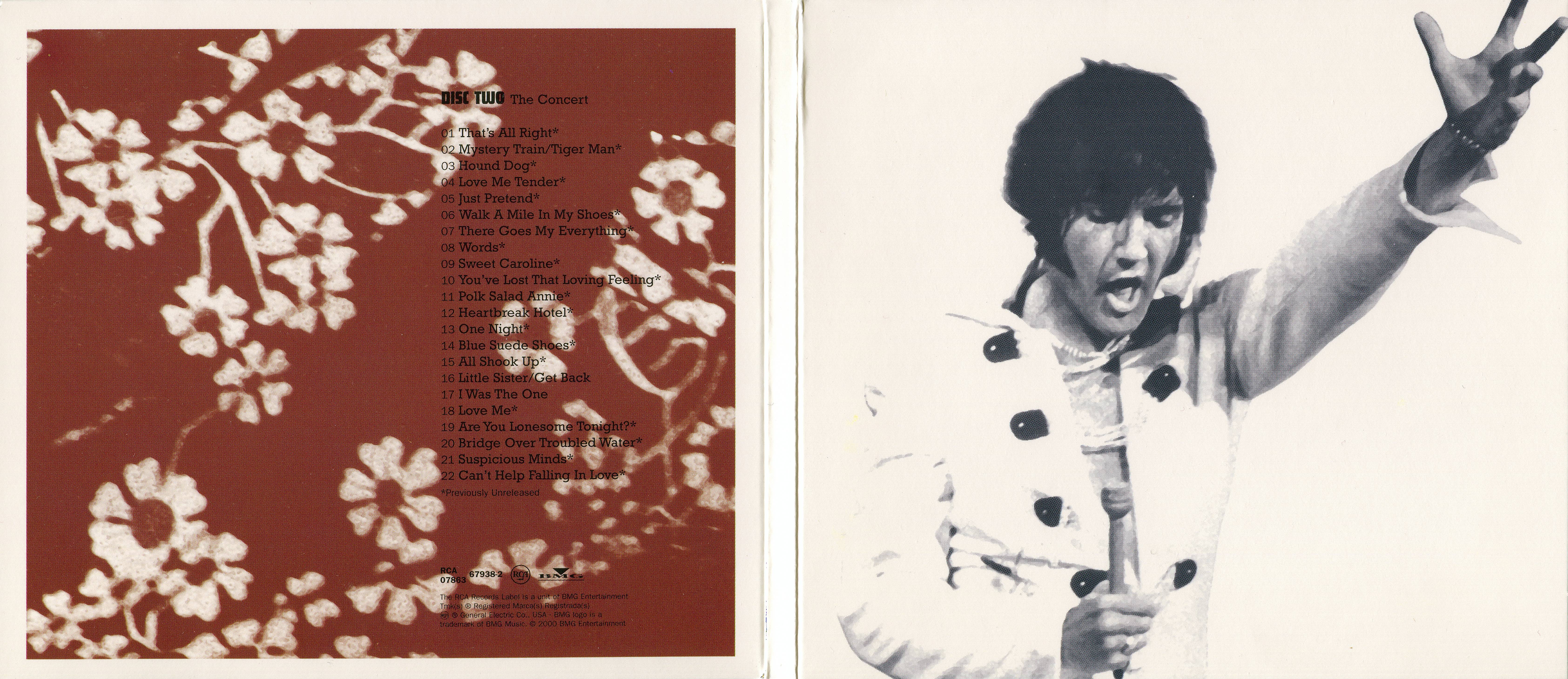 Elvis Presley Thats The Way It Is Special Edition : Front Inlay 2